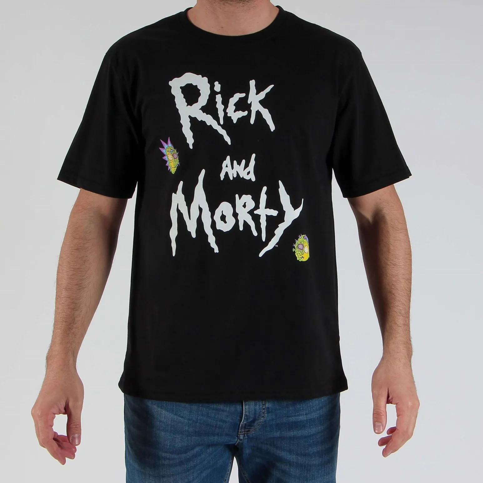 RICK AND MORTY - UOMO TSHIRT MEZZA MANICA