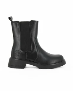 RIFLE - Beatles nero con zip laterale