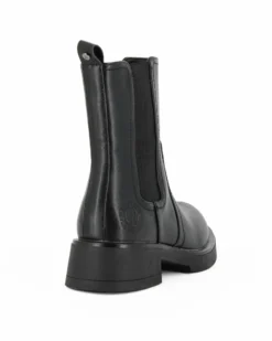RIFLE - Beatles nero con zip laterale
