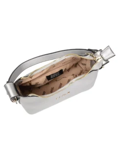 RIFLE - Borsa a spalla argento, tracolla removibile