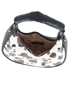 RIFLE - Borsa a spalla muccata, tracolla removibile