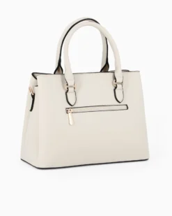 RIFLE - Borsa due manici beige, tracolla removibile
