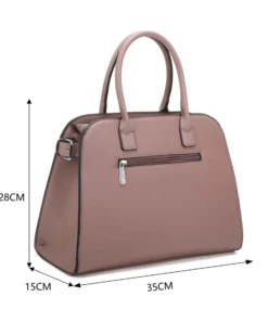 RIFLE - Borsa due manici cipolla con tasca posteriore, tracolla removibile