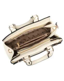 RIFLE - Borsa due manici multicolor effetto intreccio con tre scomparti interni e tasca posteriore, tracolla removibile