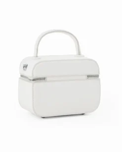 RIFLE - Minibag bianca con tracolla removibile