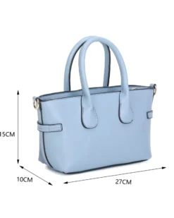 RIFLE - Minibag due manici avio con parte frontale scamosciata e dettaglio cinturino con girello, tracolla removibile