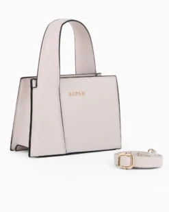 RIFLE - Minibag nude ad un manico , tracolla removibile