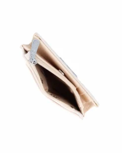 RIFLE - Portafoglio beige da donna con logo