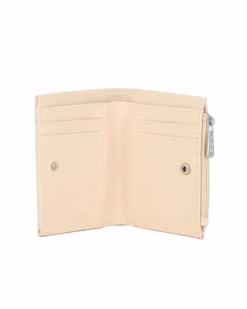 RIFLE - Portafoglio beige da donna con logo