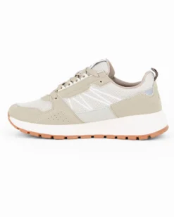 RIFLE - Scarpa beige da uomo con lacci
