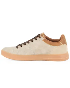 RIFLE - Scarpa sneakers beige da uomo con lacci