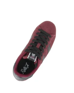 RIFLE - Scarpa sneakers bordeaux da donna con lacci