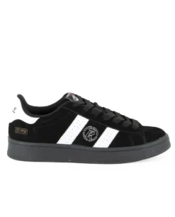 RIFLE - Scarpa sneakers nera da uomo con lacci