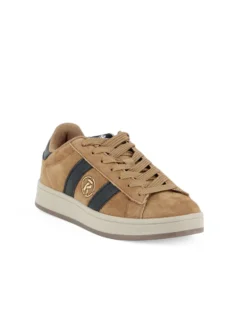 RIFLE - Scarpa sneakers tabacco da uomo con lacci