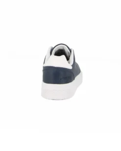 RIFLE - Sneaker blu con pach bianca