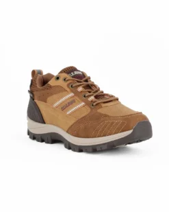 RIFLE - Sneakers cuoio da uomo con lacci