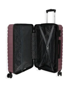 RIFLE - TROLLEY BORDEAUX IN ABS 4 RUOTE