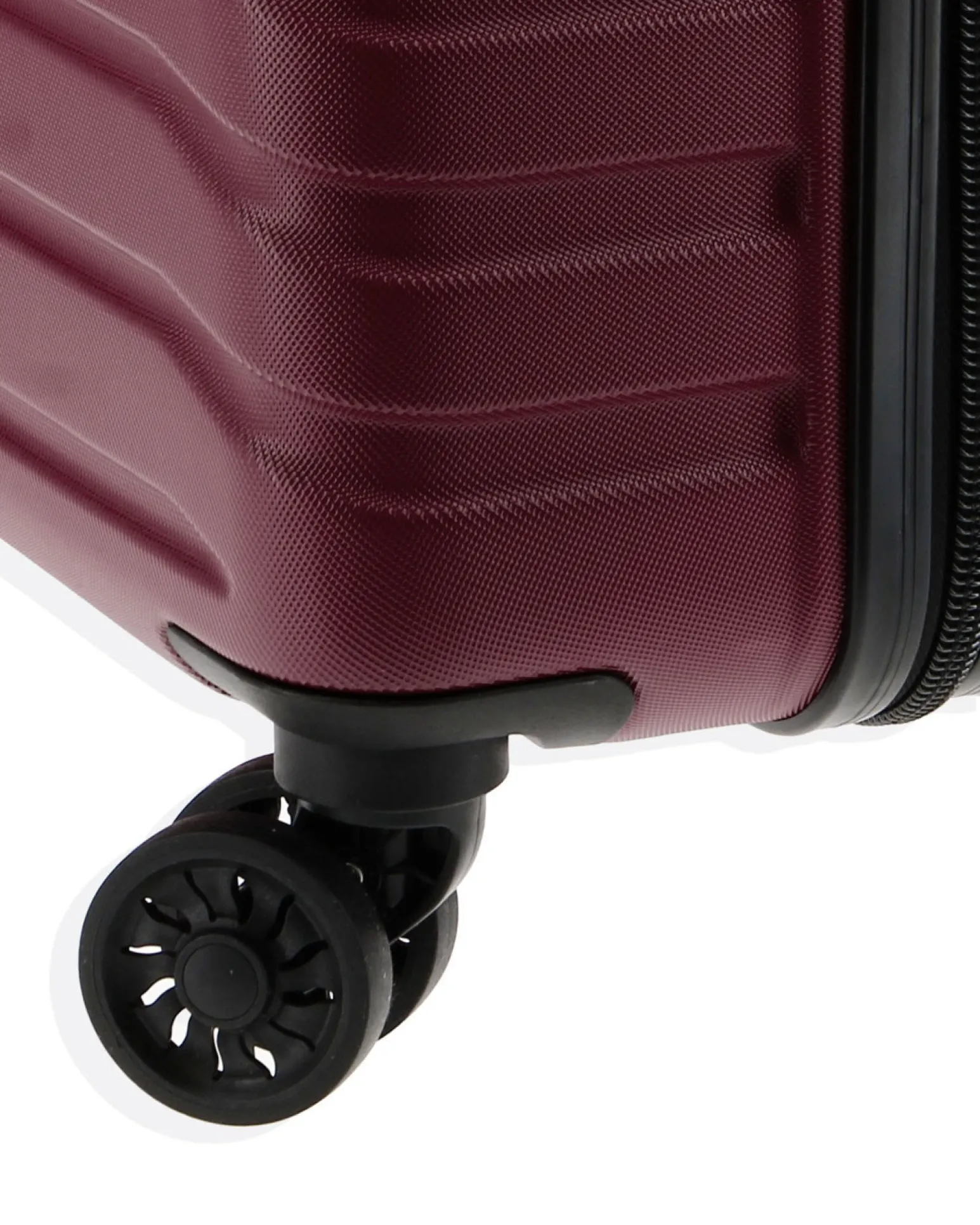 RIFLE - TROLLEY BORDEAUX IN ABS 4 RUOTE