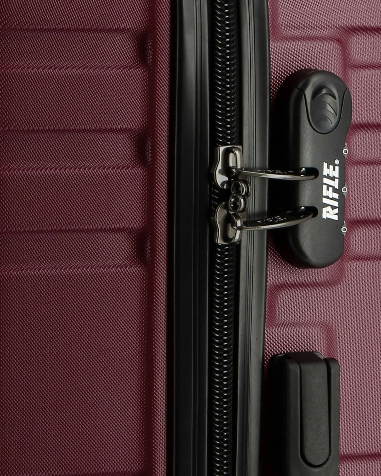 RIFLE - TROLLEY BORDEAUX IN ABS 4 RUOTE