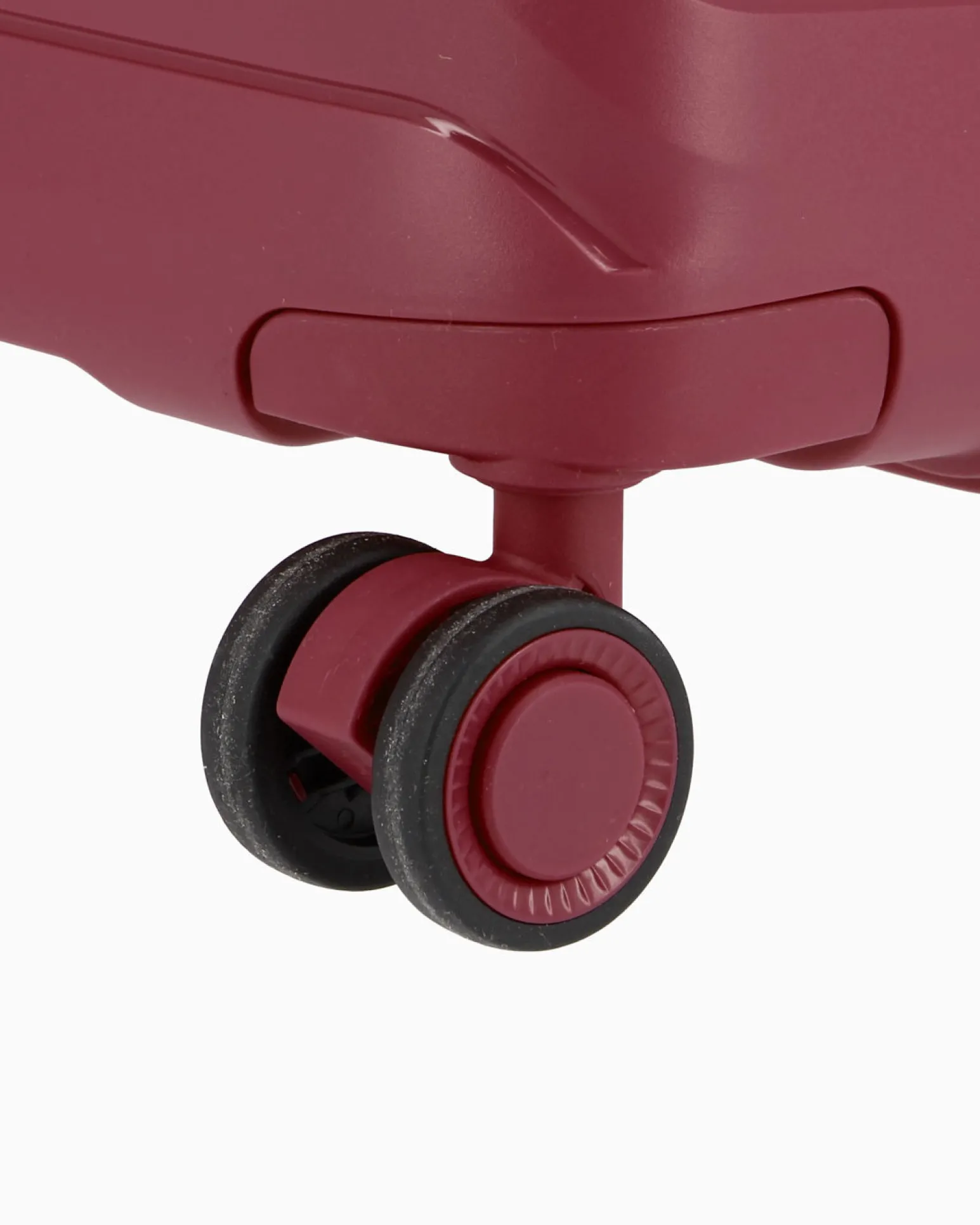 RIFLE - TROLLEY BORDEAUX IN ABS 4 RUOTE CON COMBINAZIONE TSA