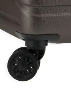 RIFLE - TROLLEY BRONZO IN ABS 4 RUOTE