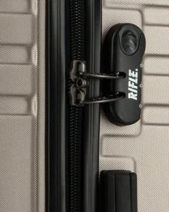 RIFLE - TROLLEY CHAMPAGNE IN ABS 4 RUOTE
