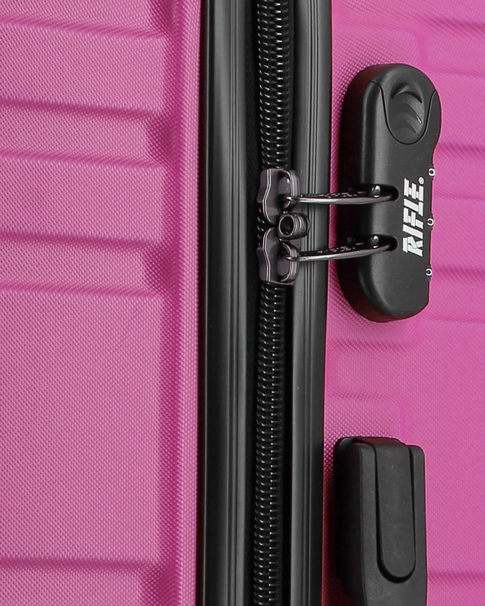 RIFLE - TROLLEY FUXIA IN ABS 4 RUOTE