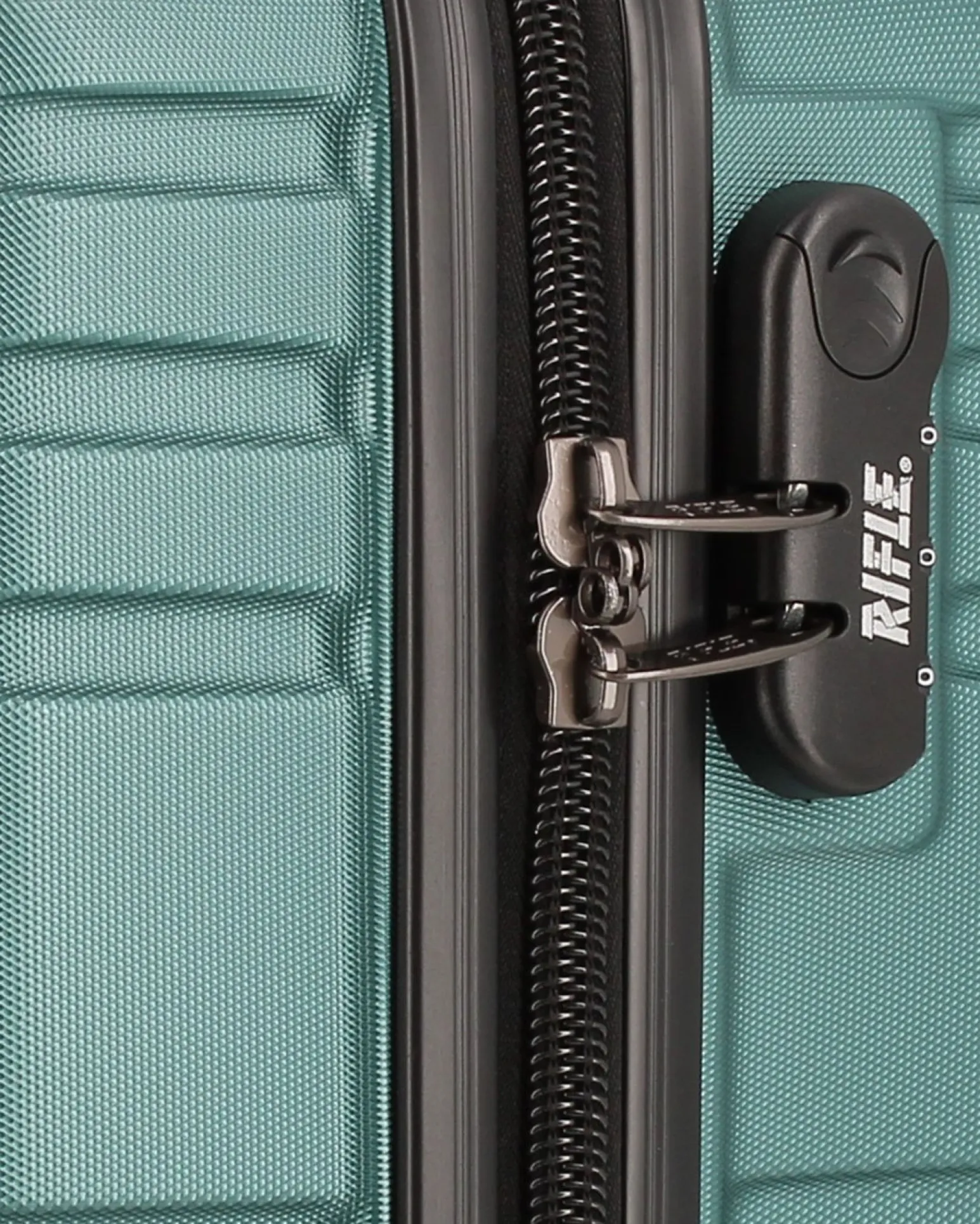 RIFLE - TROLLEY GREEN IN ABS 4 RUOTE