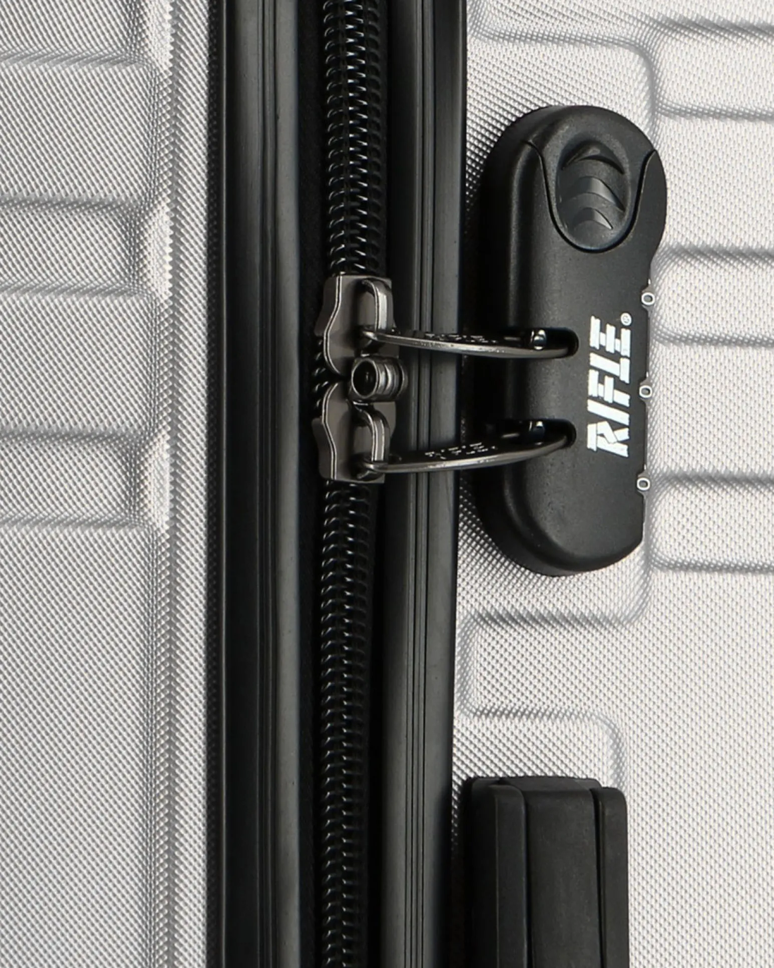 RIFLE - TROLLEY GRIGIO IN ABS 4 RUOTE