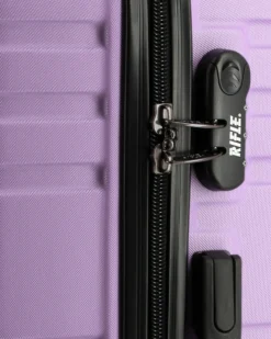 RIFLE - TROLLEY LILLA IN ABS 4 RUOTE