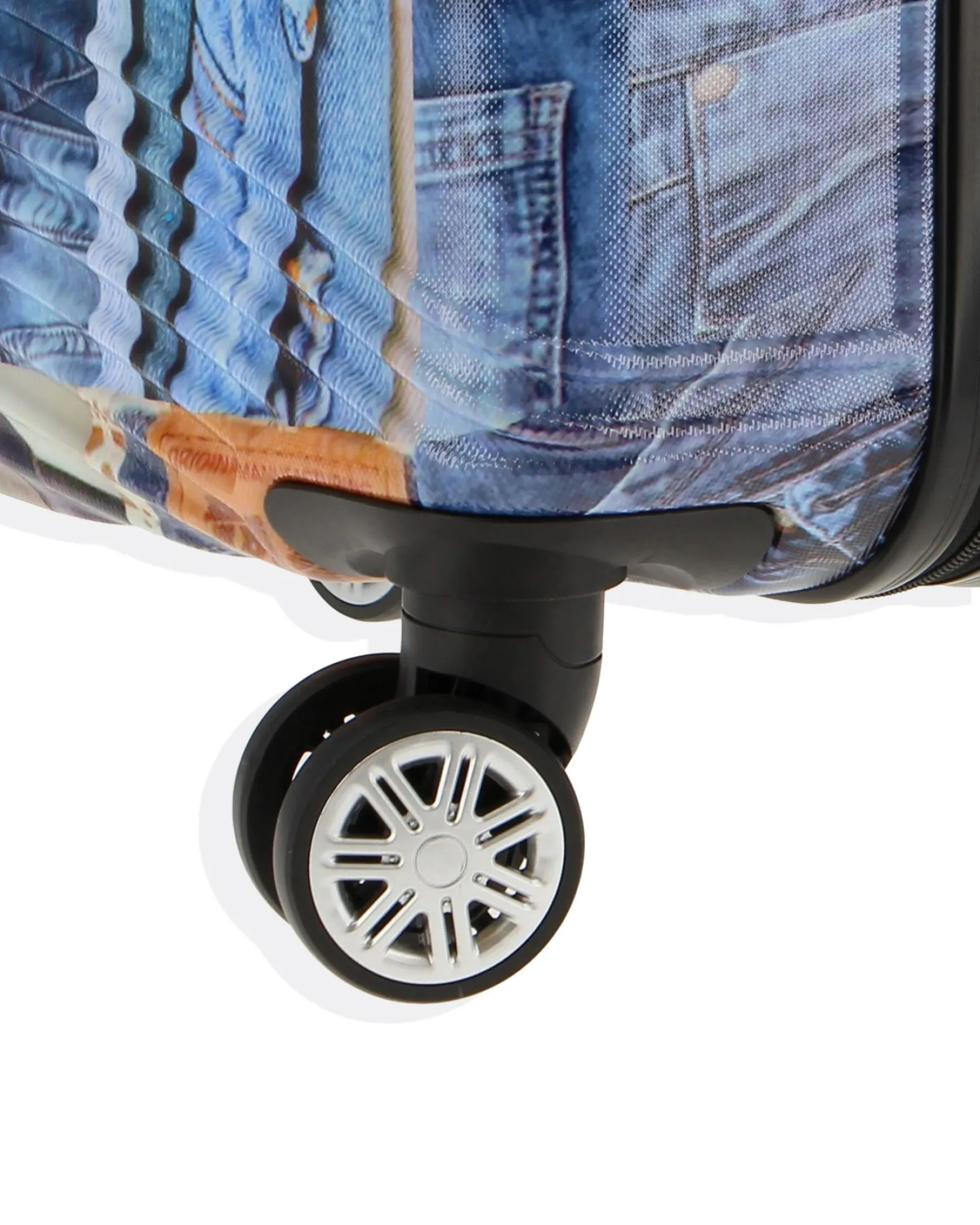 RIFLE - TROLLEY STAMPA JEANS IN ABS