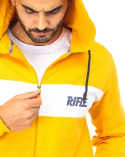 RIFLE - UOMO FELPA FULL CON CAPPUCCIO