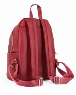 RIFLE - Zaino rubino con tasche frontali e laterali