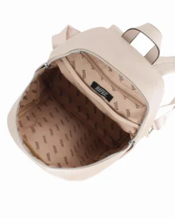 RIFLE - Zaino taupe con tasche frontali e laterali