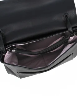 SAMSONITE - Borsa shopping nera con chiusura a scatto