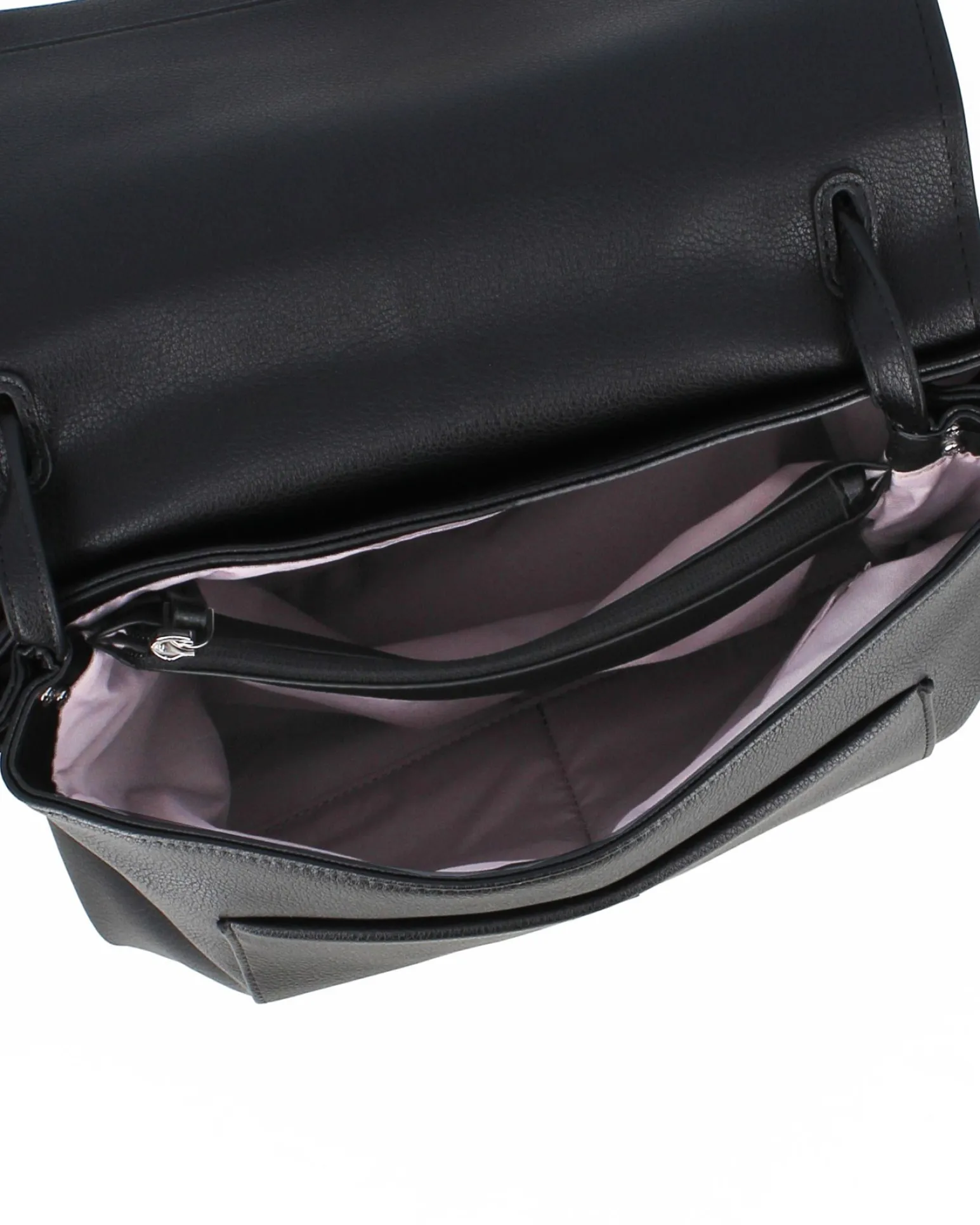 SAMSONITE - Borsa shopping nera con chiusura a scatto