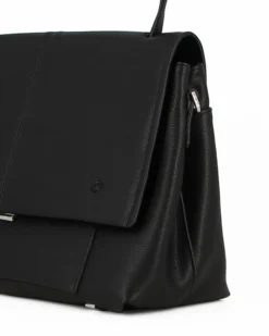 SAMSONITE - Borsa shopping nera con chiusura a scatto