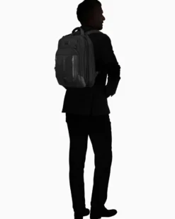 SAMSONITE - Zaino ufficio nero con tasca porta pc fino a 15.6''