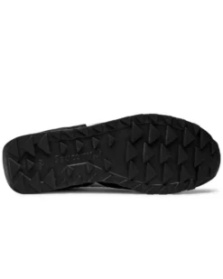 SAUCONY - Sneakers da uomo nera e bianca in VERA PELLE scamosciata con intersuola in EVA - JAZZ ORIGINAL