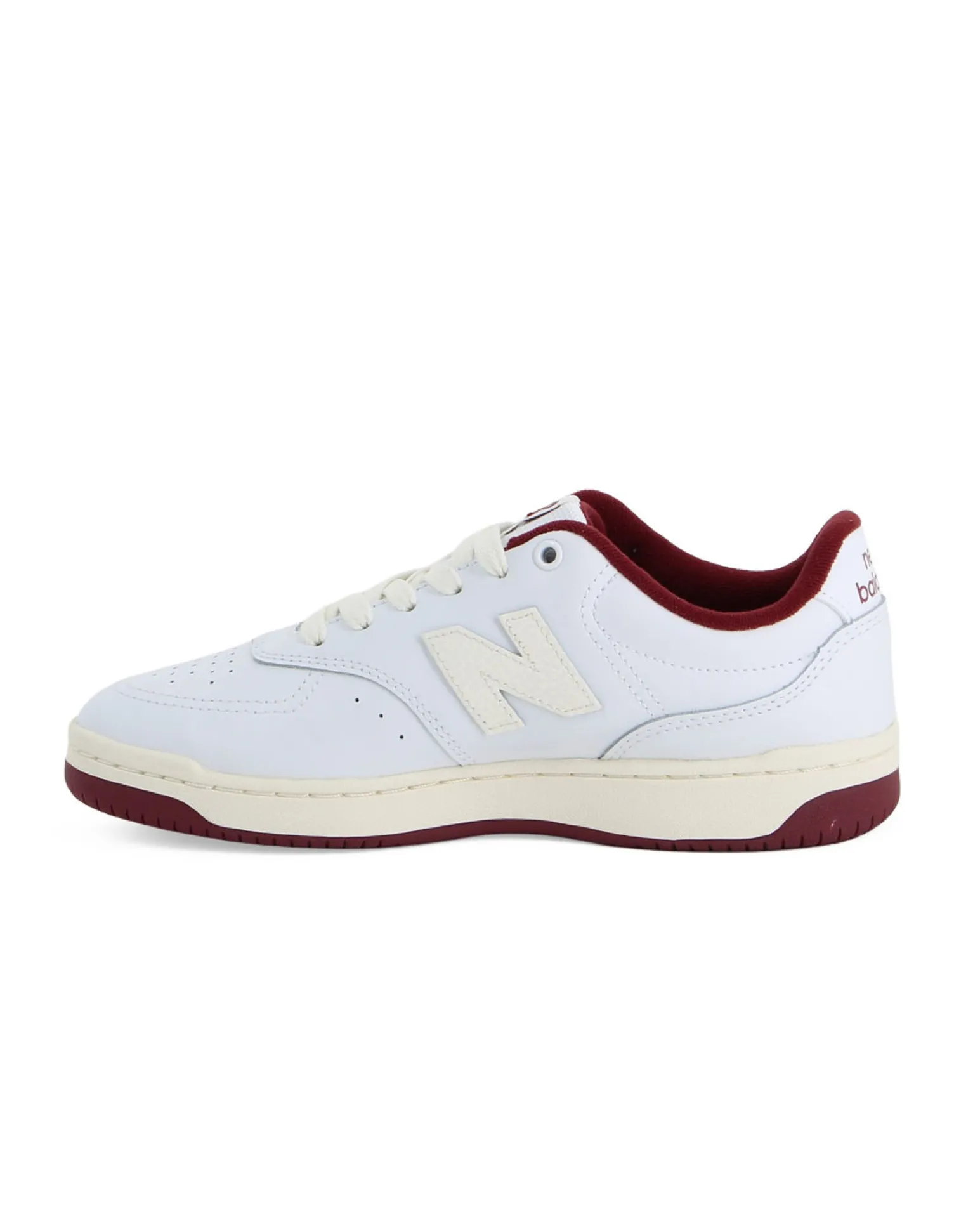 SCARPA LIFESTYLE LEATHER WHITE-BURGUNDY