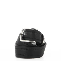 SERGIO TACCHINI - Cinta Nero con fibbia nickel free