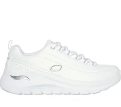 SKECHERS - ARCH FIT 2.0 STAR BOUND - Sneakers bianca da donna e soletta in memory