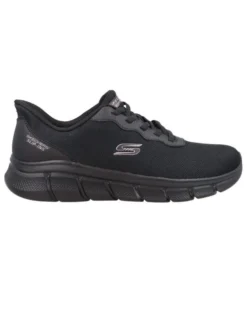 SKECHERS - BOBS B FLEX - FLEX LUCY - Sneakers nera con tomaia in mesh