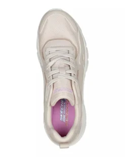 SKECHERS - BOBS B FLEX HI - FORCES WITHIN - Sneakers beige con suola flessibile