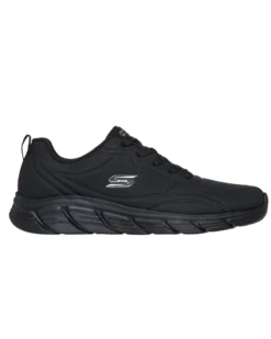 SKECHERS - BOBS B FLEX LO - COOL EASE - Sneakers nera da donna con soletta ammortizzata in memory foam
