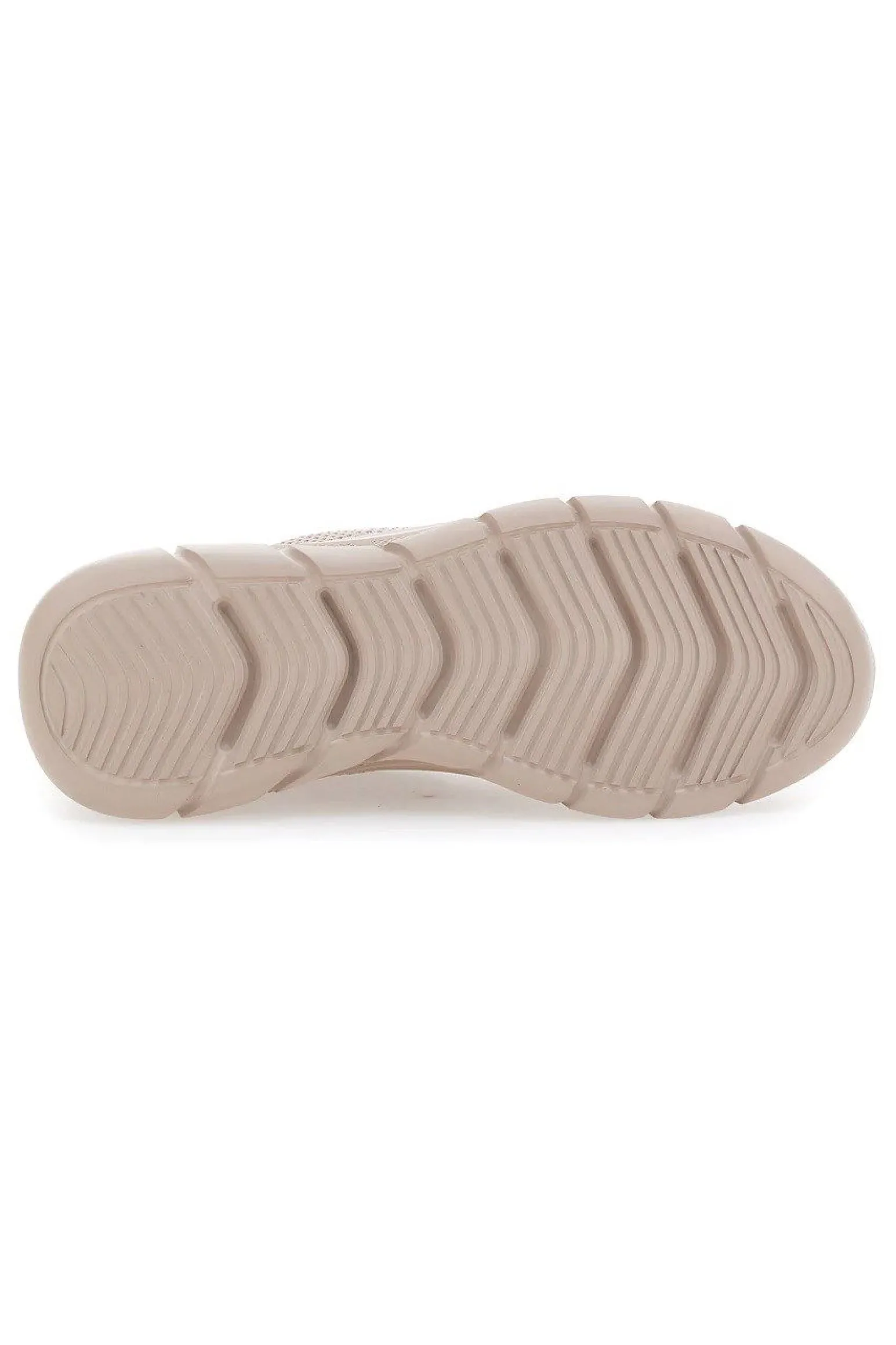SKECHERS BOBS B FLEX - VISIONARY ESSENCE - Sneakers beige con tomaia in maglia e soletta ammortizzata memory foam