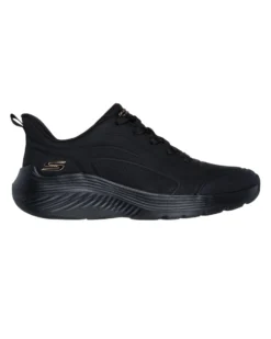 SKECHERS - BOBS SQUAD WAVES - JUST WADING - Sneakers nera con soletta ammortizzata memory foam