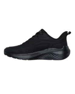 SKECHERS - BOBS SQUAD WAVES - JUST WADING - Sneakers nera con soletta ammortizzata memory foam