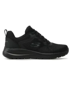 SKECHERS - BOUNTIFUL - QUICK PATH Sneakers nera con soletta memory foam