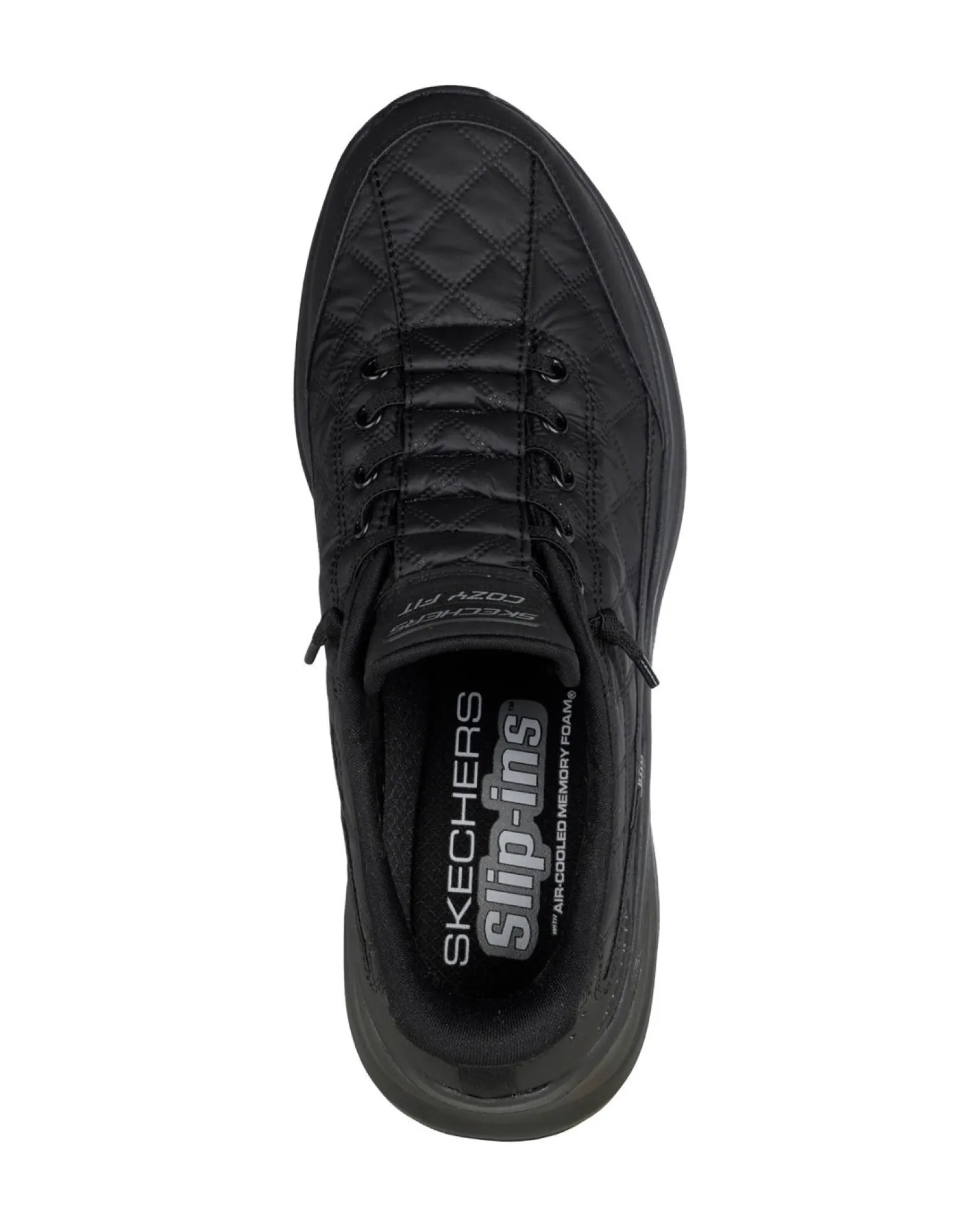 SKECHERS - CONTOUR FOAM - COZY FIT - Sneakers nera da uomo con soletta ammortizzata in memory foam